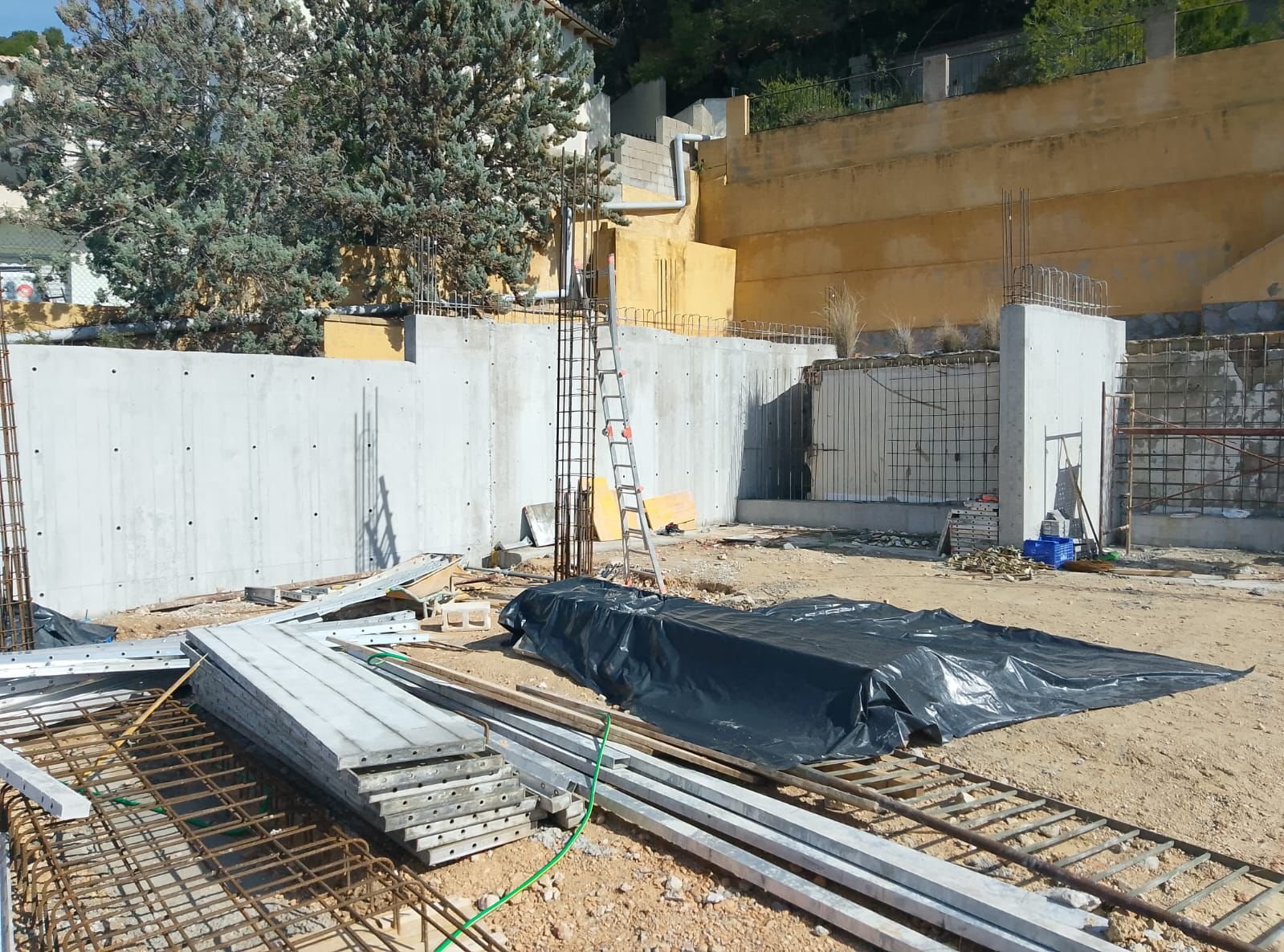 Proceso constructivo vivienda unifamiliar — Alicante